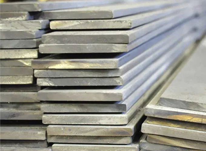 Platinas laminadas de acero negro